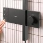 Hansgrohe Raindance Alive S zuhanyrendszer 300 ShowerSelect Comfort E termosztáttal EcoSmart, szálcsiszolt fekete/króm 24596340