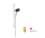 Hansgrohe Raindance Alive Select S 125 Unica E Puro 65 három funkciós zuhanyszett, króm kivitelben.