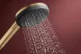 Hansgrohe Raindance Alive Select S 125 Unica E Puro 65 három funkciós zuhanyszett EcoSmart, szálcsiszolt bronz 24600140