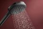 Hansgrohe Raindance Alive Select S 125 Unica E Puro 65 három funkciós  zuhanyszett EcoSmart, szálcsiszolt fekete/króm 24600340