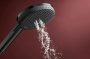 Hansgrohe Raindance Alive Select S 125 Unica E Puro 65 három funkciós  zuhanyszett EcoSmart, szálcsiszolt fekete/króm 24600340