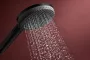 Hansgrohe Raindance Alive Select S 125 Unica E Puro 65 három funkciós zuhanyszett EcoSmart, matt fekete 24600670