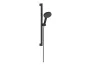 Hansgrohe Raindance Alive Select S 125 Unica E Puro 65 három funkciós zuhanyszett EcoSmart, matt fekete 24600670