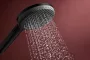 Hansgrohe Raindance Alive Select S 125 Unica E Puro 90 három funkciós zuhanyszett EcoSmart, matt fekete 24601670