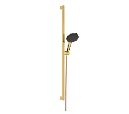 Hansgrohe Raindance Alive Select S 125 Unica E Puro 90 három funkciós zuhanyszett EcoSmart, polírozott arany hatású 24601990
