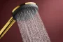 Hansgrohe Raindance Alive Select S 125 Unica E Puro 90 három funkciós zuhanyszett EcoSmart, polírozott arany hatású 24601990