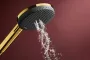Hansgrohe Raindance Alive Select S 125 Unica E Puro 90 három funkciós zuhanyszett EcoSmart, polírozott arany hatású 24601990