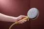 Hansgrohe Raindance Alive Select S 125 Unica E Puro 90 három funkciós zuhanyszett EcoSmart, polírozott arany hatású 24601990