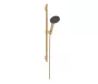 Hansgrohe Raindance Alive Select S 125 Unica S Puro 65 zuhanyszett EcoSmart, szálcsiszolt bronz 24602140