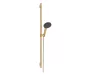 Hansgrohe Raindance Alive Select S 125 Unica S Puro 90 három funkciós zuhanyszett EcoSmart, szálcsiszolt bronz 24603140