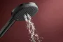 Hansgrohe Raindance Alive Select S 125 Unica S Puro 90 három funkciós zuhanyszett EcoSmart, szálcsiszolt fekete/króm 24603340