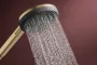 Hansgrohe Raindance Alive Select S zuhanyszett szálcsiszolt bronz felülettel és 3 funkciós kézizuhannyal.