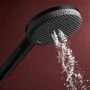 Hansgrohe Raindance Alive Q 1 funkciós zuhanyrendszer szett ShowerSelect Comfort E termosztáttal, matt fekete 24620670