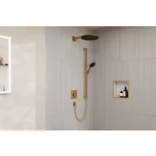 Hansgrohe Raindance Alive S 300 beépíthető zuhanyrendszer Ecostat Comfort E termosztáttal szálcsiszolt bronz 24622140