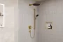 Hansgrohe Raindance Alive S 300 beépíthető zuhanyrendszer Ecostat Comfort E termosztáttal szálcsiszolt bronz 24622140