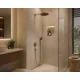 Hansgrohe Pulsify S 260 Design termosztátos zuhanyrendszer iBox Universal 2 alaptesttel szálcsiszolt bronz 24624140