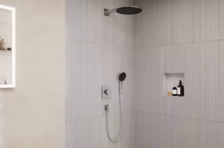 Hansgrohe Raindance Alive S 1 funkciós zuhanyrendszer szett ShowerSelect Comfort E termosztáttal króm 24630000