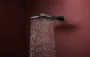 Hansgrohe Raindance Alive S zuhanyrendszer szett ShowerSelect Comfort E termosztáttal szálcsiszolt fekete króm 24630340