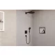 Hansgrohe Raindance Alive S 1 funkciós zuhanyrendszer szett ShowerSelect Comfort E termosztáttal matt fekete 24630670
