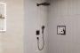 Hansgrohe Raindance Alive S 1 funkciós zuhanyrendszer szett ShowerSelect Comfort E termosztáttal, matt fekete 24630670