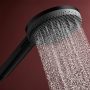 Hansgrohe Raindance Alive S 1 funkciós zuhanyrendszer szett ShowerSelect Comfort E termosztáttal, matt fekete 24630670