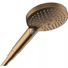 Hansgrohe Raindance Select S 120 3jet kézizuhany, szálcsiszolt bronz kivitelben