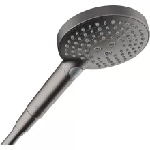 Hansgrohe Raindance Select S 120 3jet kézizuhany, szálcsiszolt fekete króm kivitelben