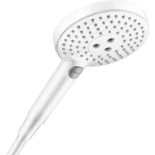Hansgrohe Raindance Select S 120 3jet kézizuhany, matt fehér kivitelben