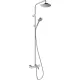Hansgrohe Vernis Blend Zuhanyrendszer 200, 1 jet EcoSmart, kádtermosztáttal króm 26079000