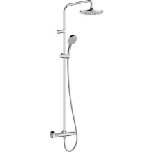   Hansgrohe Vernis Blend Zuhanyrendszer 200, 1 jet, EcoSmart, termosztáttal króm 26089000