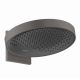 Hansgrohe Rainfinity 250 fejzuhany fali csatlakozóval EcoSmart, szálcsiszolt fekete/króm 26227340