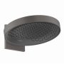 Hansgrohe Rainfinity 250 fejzuhany fali csatlakozóval EcoSmart, szálcsiszolt fekete/króm 26227340