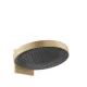 Hansgrohe Rainfinity 360 1jet, szálcsiszolt bronz fejzuhany fali csatlakozással 26230140