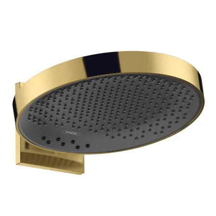 Hansgrohe Rainfinity 250 3 funkciós fejzuhany fali csatlakozóval, polírozott arany hatású 26232990