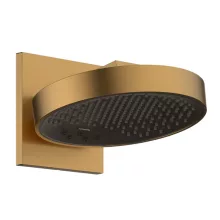   Hansgrohe Rainfinity 3 funkciós ívelt EcoSmart fejzuhany 250 fali csatlakozóval, szálcsiszolt bronz 26233140