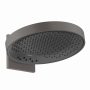 Hansgrohe Rainfinity 3 funkciós ívelt EcoSmart fejzuhany 250 fali csatlakozóval, szálcsiszolt fekete/króm 26233340