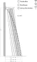 Hansgrohe Rainfinity ívelt fejzuhany 250 EcoSmart, fali csatlakozással matt fehér 26233700