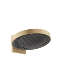   Hansgrohe Rainfinity 360 3jet, szálcsiszolt bronz fejzuhany fali csatlakozással 26234140