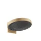 Hansgrohe Rainfinity 360 3jet, szálcsiszolt bronz fejzuhany fali csatlakozással 26234140