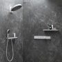 Hansgrohe Rainfinity 360 3jet, matt fehér fejzuhany fali csatlakozással 26234700