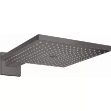   Hansgrohe Raindance E 300 1jet szálcsiszolt fekete/króm fejzuhany zuhanykarral 26238340