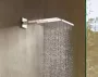 Hansgrohe Raindance E 300 1jet szálcsiszolt fekete/króm fejzuhany zuhanykarral 26238340