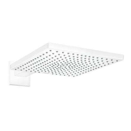 Hansgrohe Raindance E 300 szögletes fejzuhany zuhanykarral EcoSmart, matt fehér 26239700
