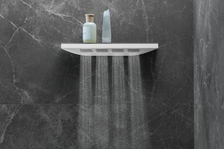 Hansgrohe Rainfinity 1jet Vállzuhany 500 üveg zuhanypolccal, króm 26243000