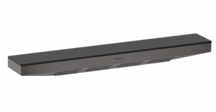 Hansgrohe Rainfinity 1 jet Vállzuhany 500 üveg zuhanypolccal, szálcsiszolt fekete króm / grafit 26243340
