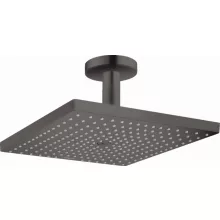   Hansgrohe Raindance E 300 1jet szálcsiszolt fekete/króm fejzuhany csatlakozóval 26250340