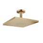Hansgrohe Raindance E fejzuhany 300 EcoSmart mennyezeti csatlakozóval, szálcsiszolt bronz 26251140