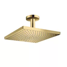  Hansgrohe Raindance E fejzuhany 300 EcoSmart mennyezeti csatlakozóval, polírozott arany hatású 26251990