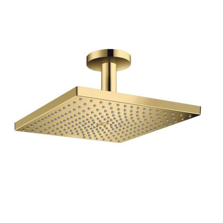 Hansgrohe Raindance E fejzuhany 300 EcoSmart mennyezeti csatlakozóval, polírozott arany hatású 26251990