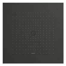   Hansgrohe Raindance E 400x400 mm fejzuhany, szálcsiszolt fekete króm 26252340